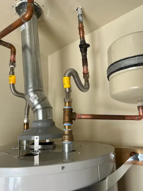 Water heater installation and plumbing repair in Villa Heights
