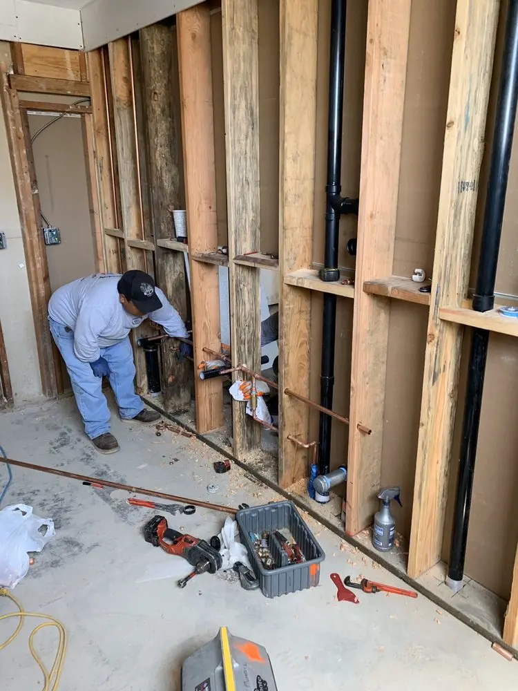 Commercial rough-in plumbing for Trenchless Sewer Repair in Villa Heights